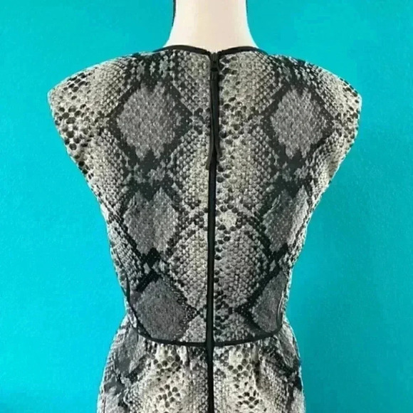 Rebecca Taylor Snake Print Sheath Dress in size 2 - Picture 6 of 7